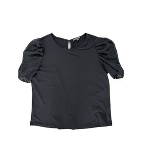 Adrianna Papell Black Blouse Women's Large